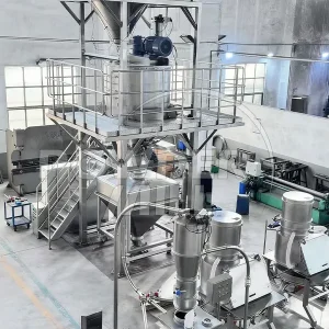 尼泊尔定制项目：糖粉粉碎混合生产线