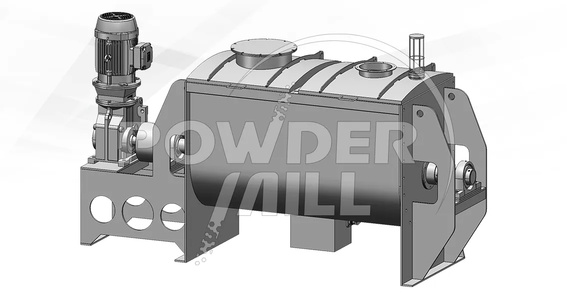 MR系列卧式螺带混合机