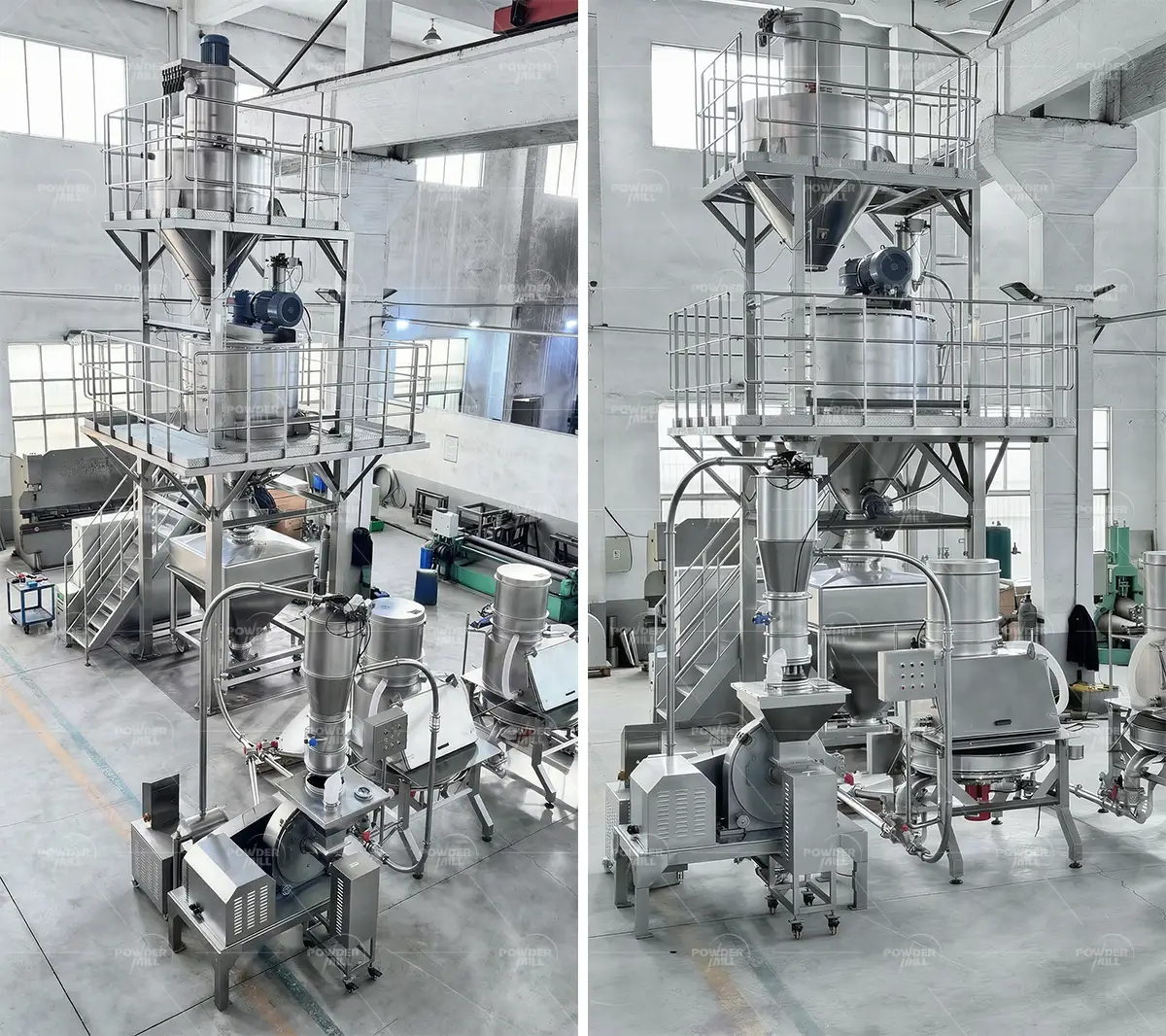 糖粉粉碎混合生产线-1